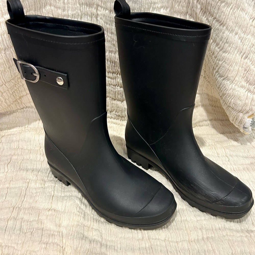Capelli of New York Black Women's Winter Boots